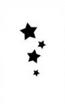 Stencil sterren
